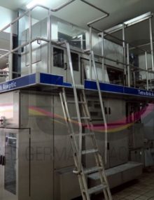 One Tetra Pak TBA19 125ml Slim filling machine, very good used condition 3